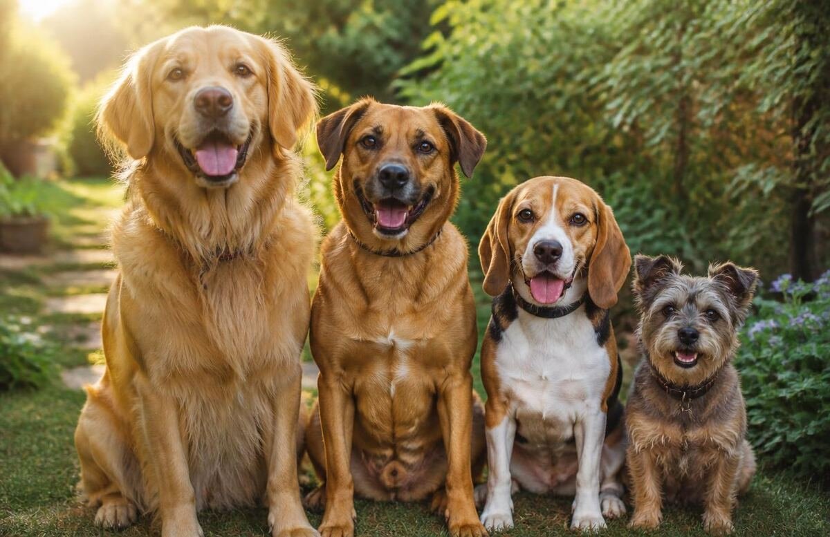 Cães felizes da comunidade Mestrecão